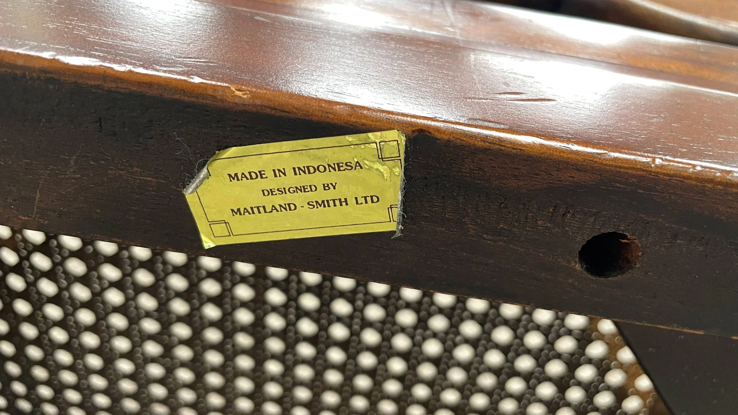 Encore Furniture Gallery-Maitland Smith Mahogany Game Table with 2